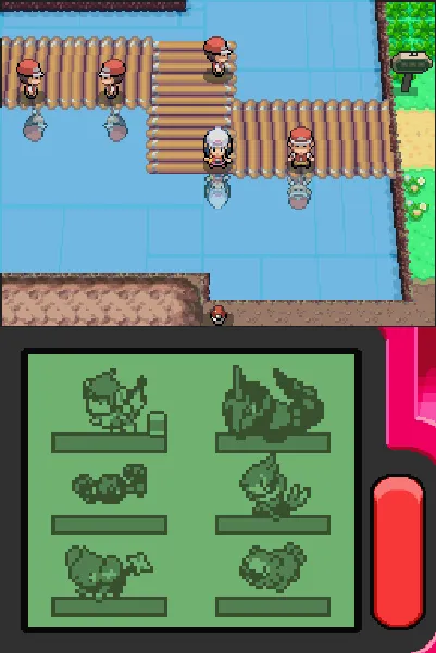 Pokémon Diamond & Pearl gameplay on the Nintendo DS