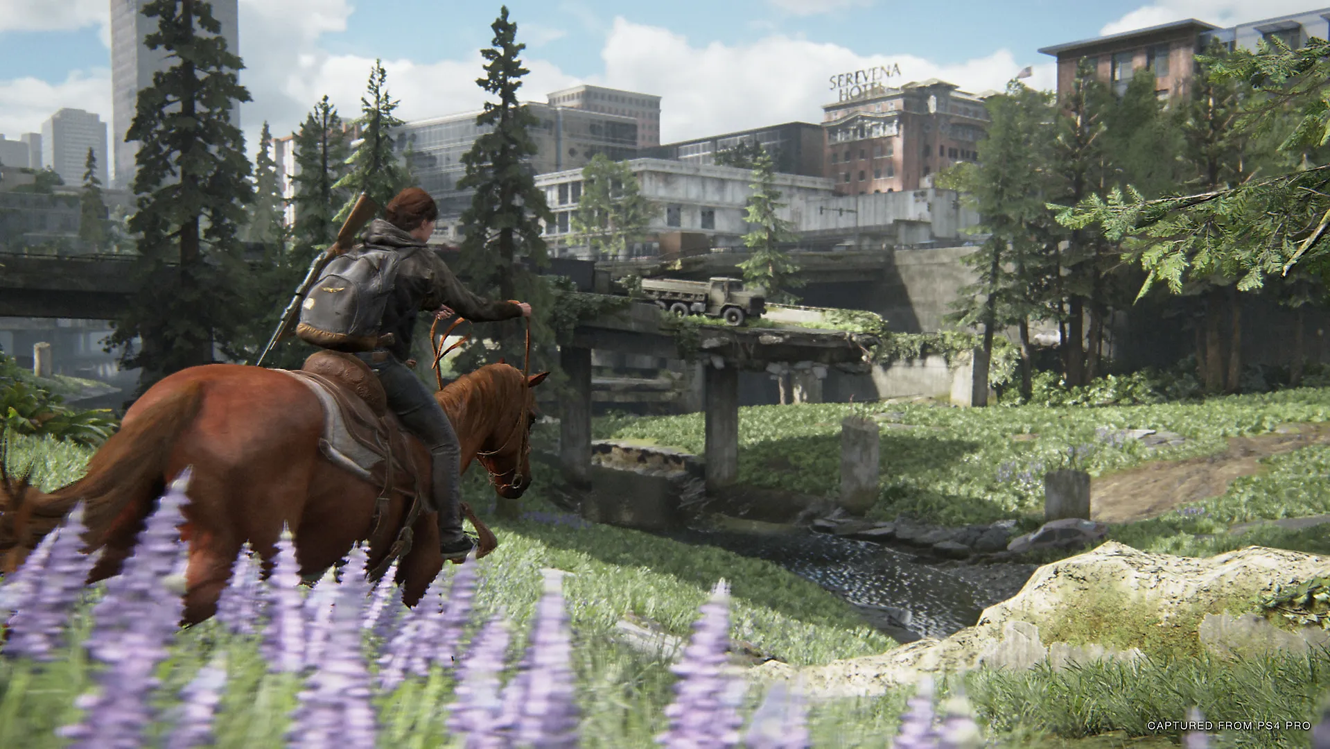 The Last of Us Part II gameplay on the PlayStation 4