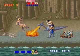 Golden Axe gameplay on Sega Genesis