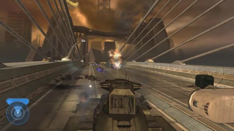 Halo 2 gameplay on the original Xbox